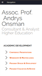 Mobile Screenshot of andrysonsman.com